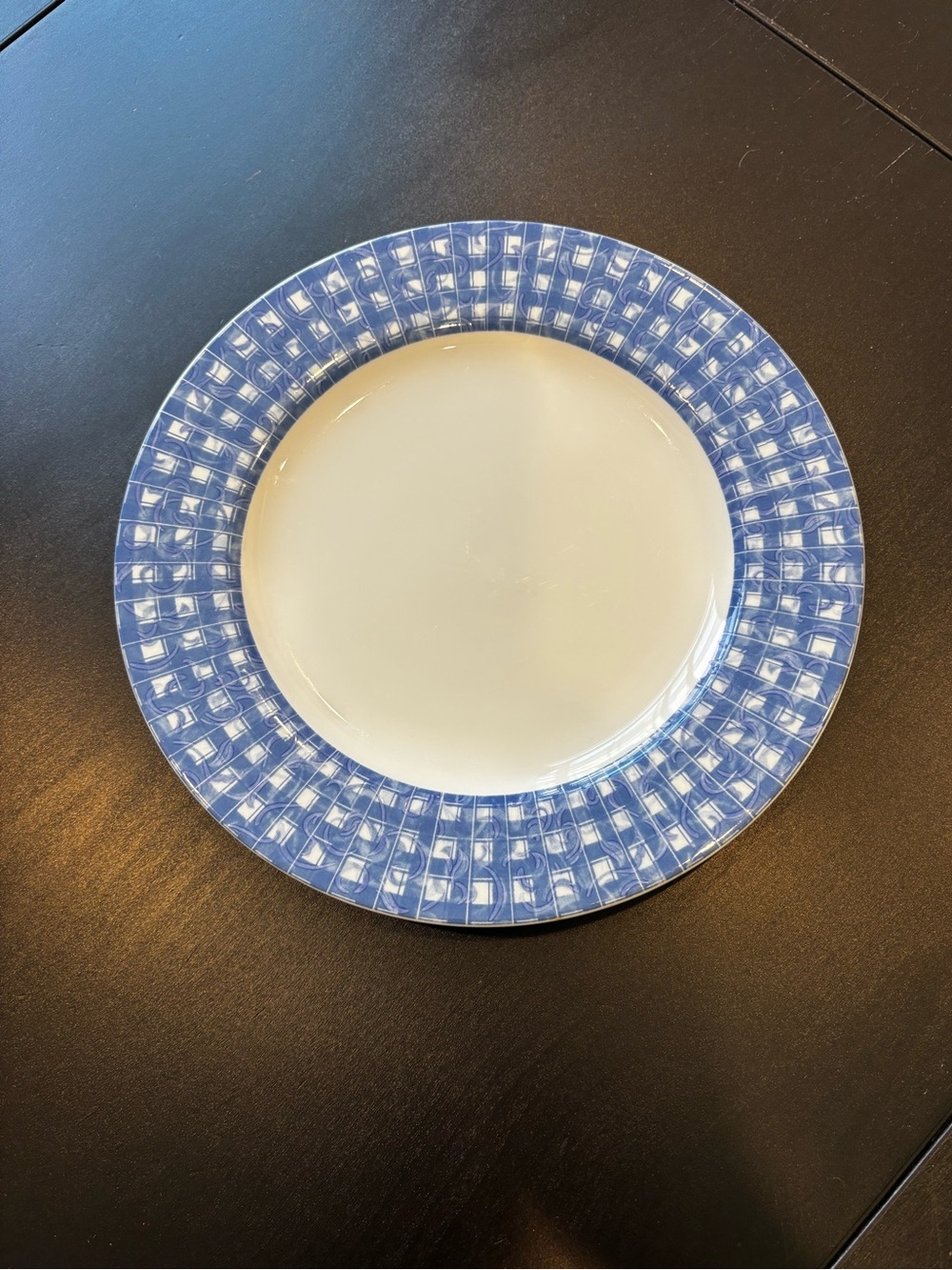 Vintage Oneida Side Plate 8.5” In Blue Heather